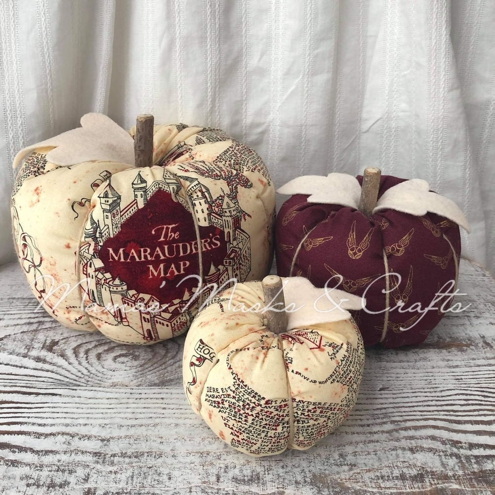 Harry Potter "Mischief Managed" Pumpkin Set ⚡️